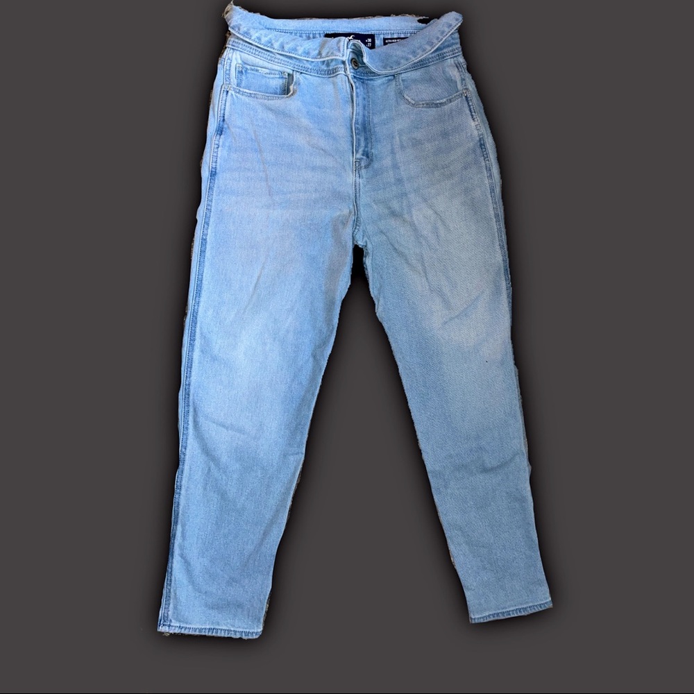 ultra high rise mom jeans from hollister vintage stretch size- 11R W30 L27 - Picture 1 of 3